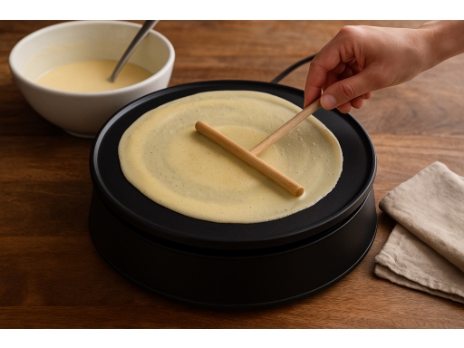 Användning Crepesjärn