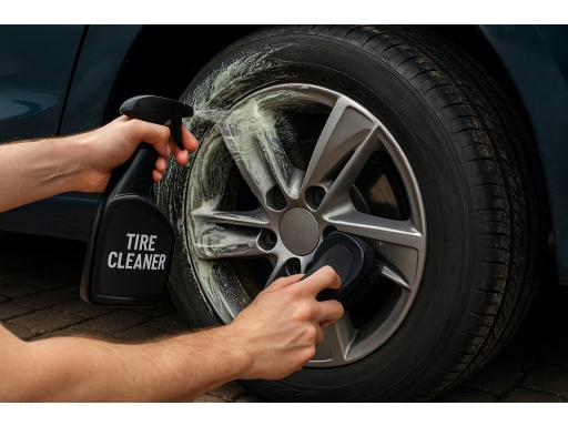 Användning Däckrengöring