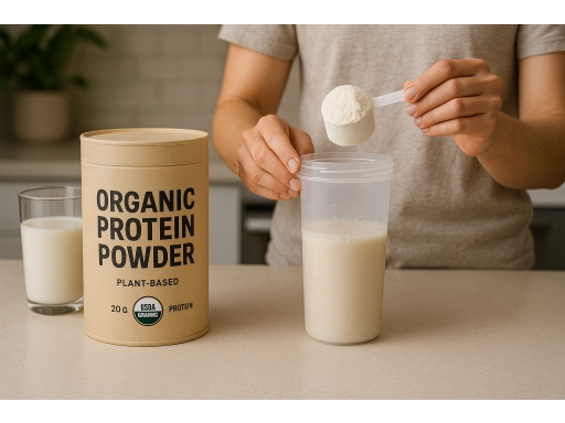 Användning Ekologiskt proteinpulver