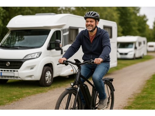 Användning Elcykel för husbil