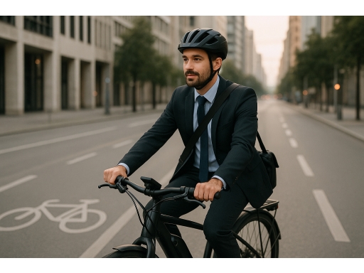 Användning Elcykel för pendling
