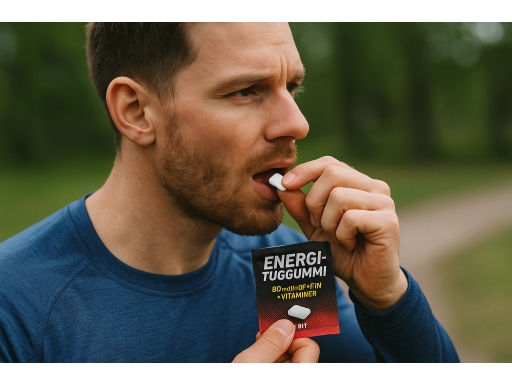 Användning Energituggummi