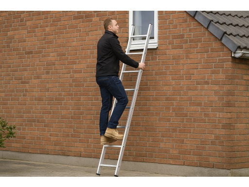 Användning Enkelstege