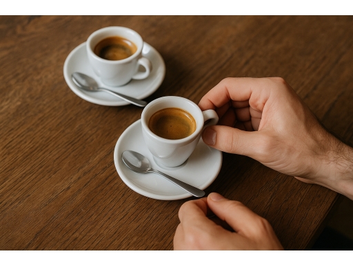 Användning Espresso koppar