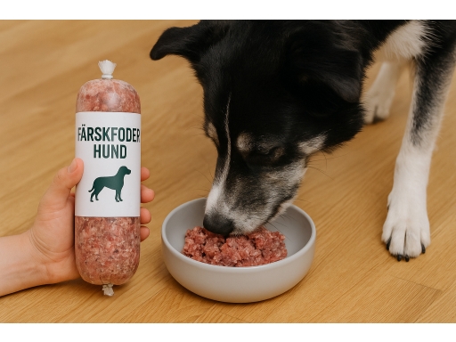 Användning Färskfoder hund