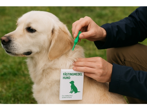 Användning Fästingmedel hund