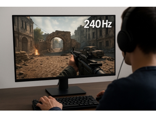 Användning Gamingskärm 240 hz
