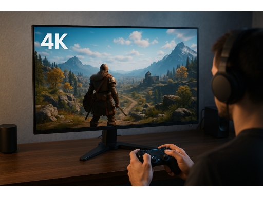 Användning Gamingskärm 4k