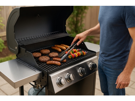 Användning Gasolgrill