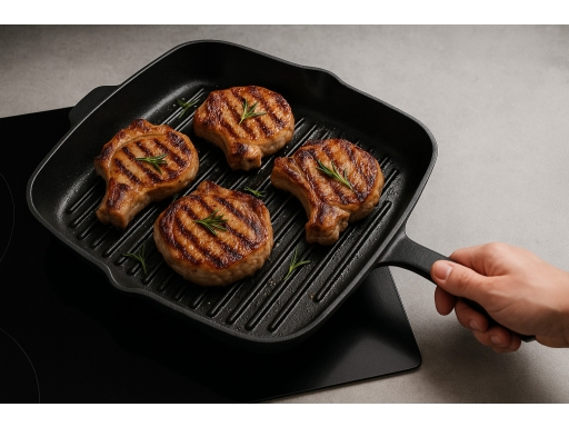 Användning Grillpanna