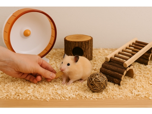 Användning Hamsterleksaker