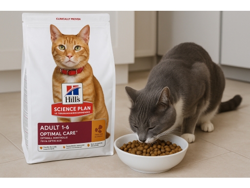Användning Hills kattmat