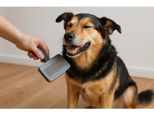 Användning Hundborste