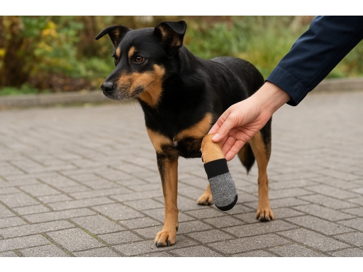 Användning Hundstrumpa