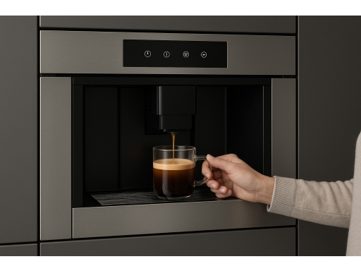 Användning Inbyggd kaffemaskin