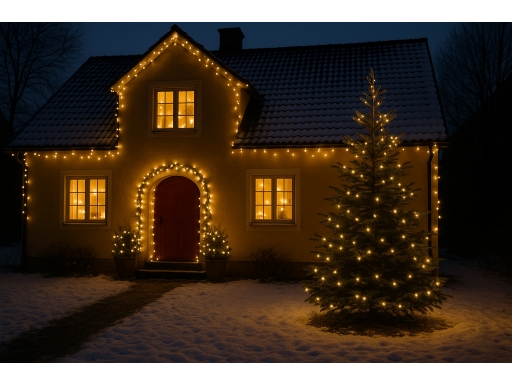 Användning Julbelysning