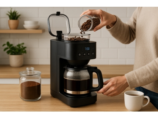 Användning Kaffebryggare med kvarn