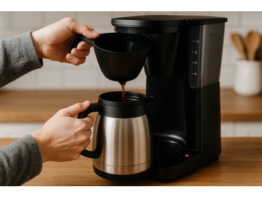 Användning Kaffebryggare med termos