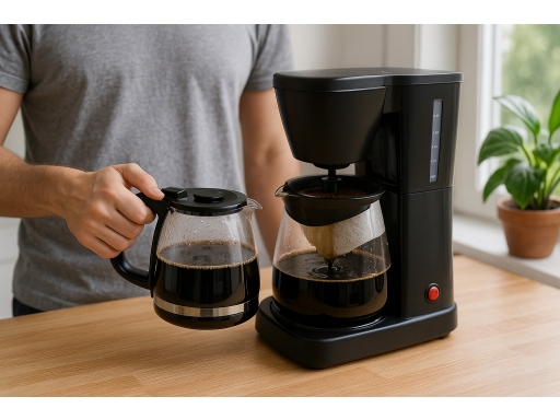 Användning Kaffebryggare