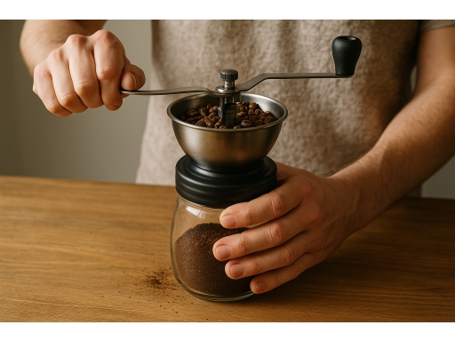 Användning Kaffekvarn