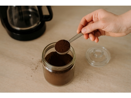 Användning Kaffemått