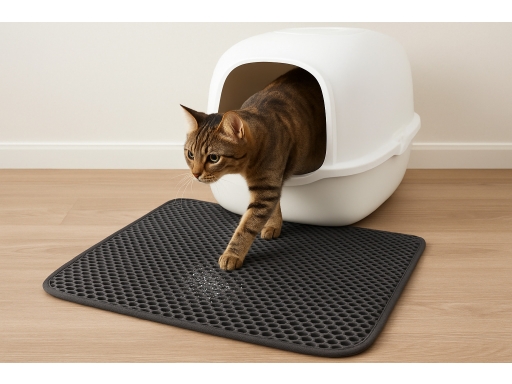 Användning Kattlådematta