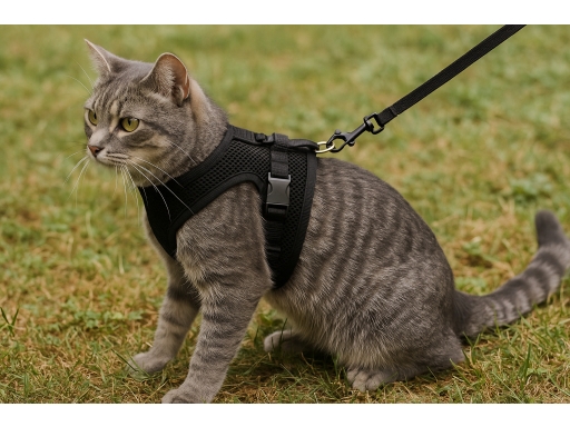 Användning Kattsele rymningssäker