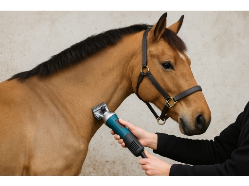 Användning Klippmaskin häst