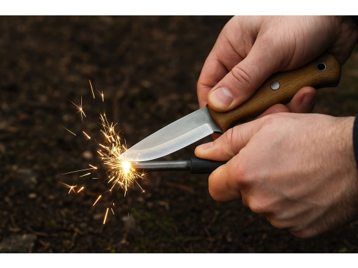 Användning Kniv med Tändstål