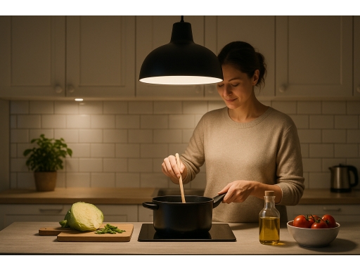 Användning Kökslampa
