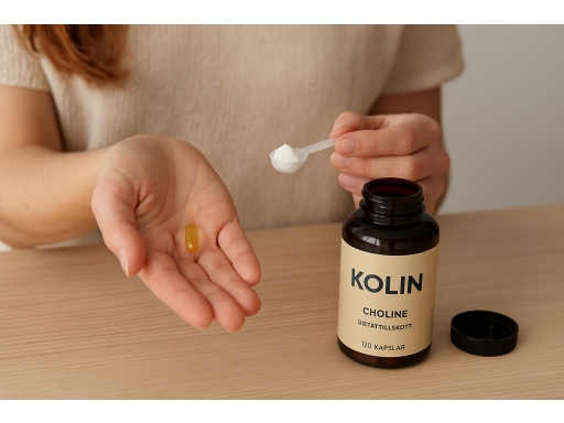 Användning Kolin Kosttillskott