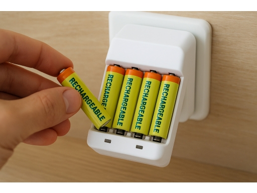 Användning Laddningsbara batterier