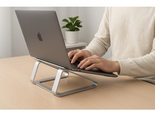 Användning Laptopställ