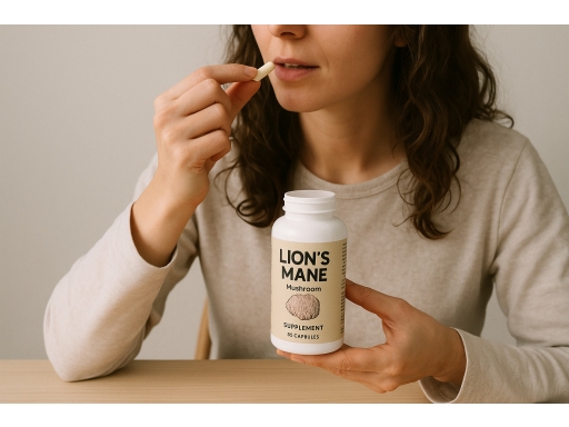 Användning Lions mane kosttillskott