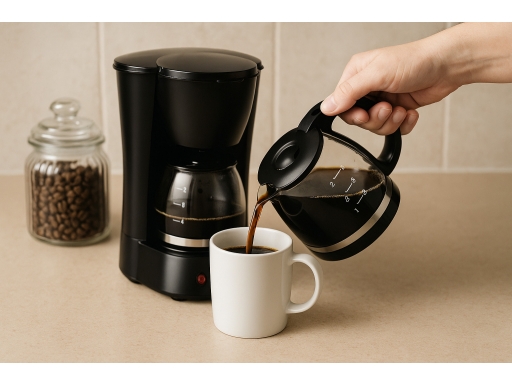 Användning Liten kaffebryggare
