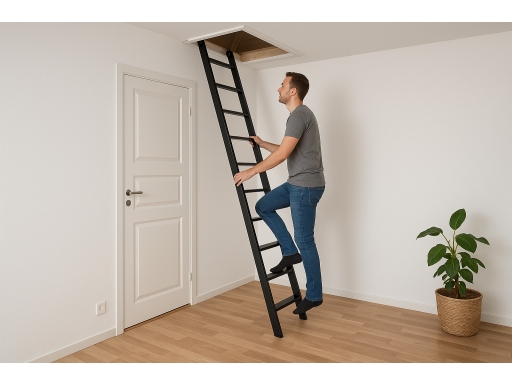 Användning Loftstege