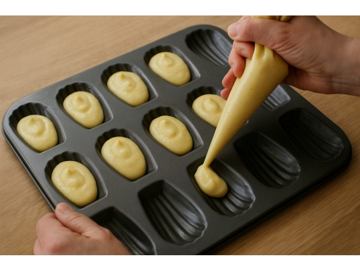 Användning Madeleineform