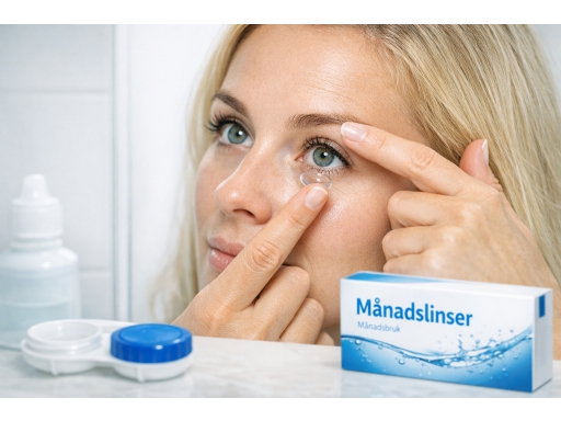 Användning Månadslinser