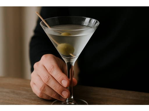 Användning Martini glas