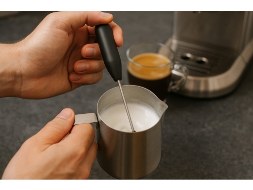 Användning Mjölkskummare