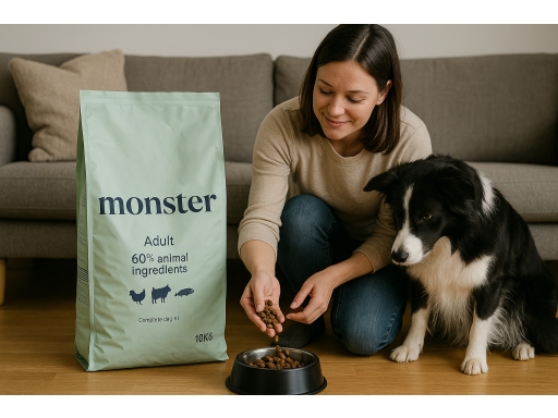 Användning Monster hundfoder
