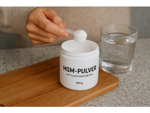 Användning MSM-Pulver