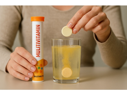 Användning Multivitamin Brustabletter