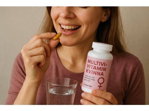 Användning Multivitamin kvinna