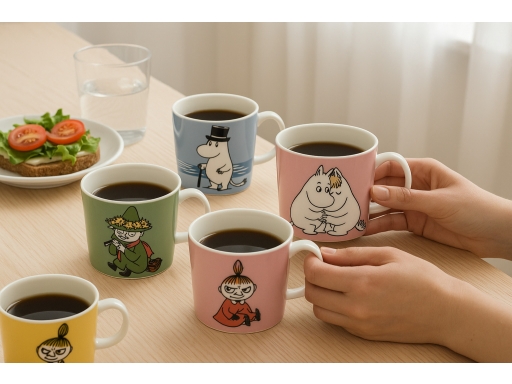 Användning Muminmuggar
