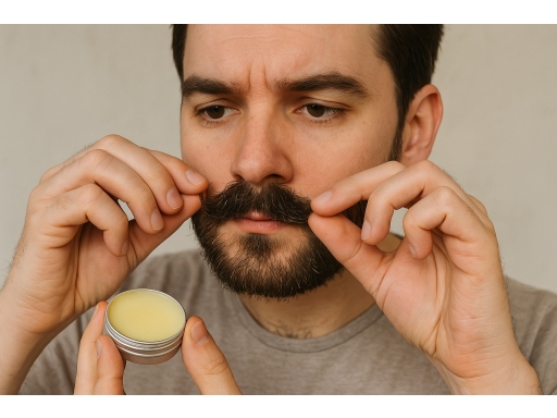 Användning Mustaschvax