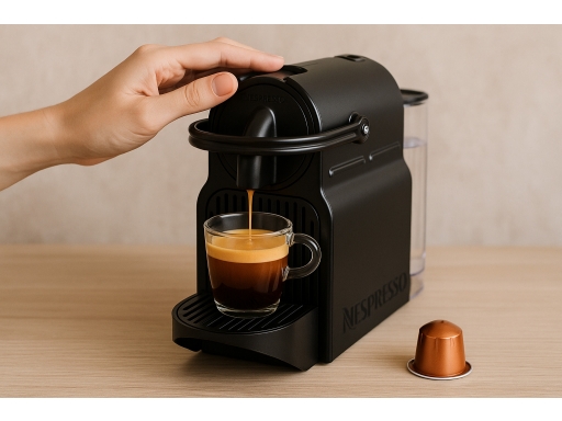 Användning Nespresso maskin