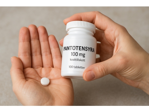 Användning Pantotensyra