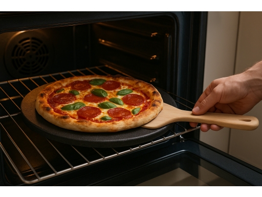 Användning Pizzasten