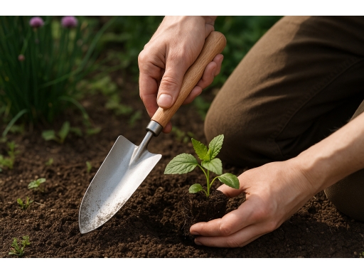 Användning Planterspade